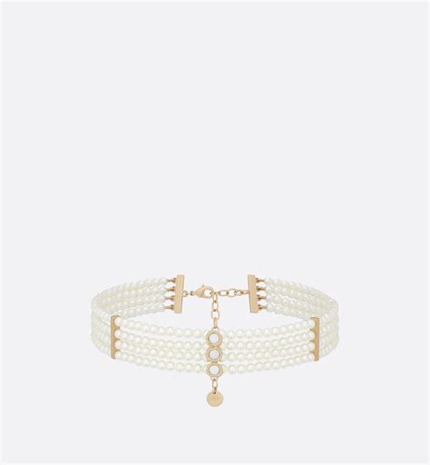 collier dior perle|Colliers de luxe pour Femme : Pendentifs, Ras De Cou, Choker.